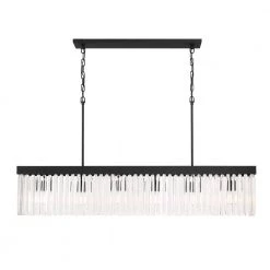 Emory 6-Light Black Forged Chandelier by Crystorama