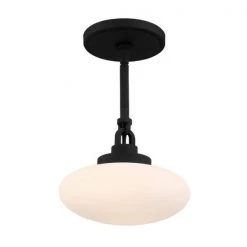 Parker 1-Light Black Forged Pendant by Crystorama -Crystorama popular store black forged crystorama chandeliers pkr b8501 bf c3 1000