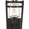 Sylvan 1-Light Black Forged Outdoor Sconce by Crystorama -Crystorama popular store black forged crystorama outdoor sconces syl 2211 sd bf 64 1000