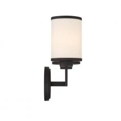 Bryant 2-Light Black Forged Wall Sconce by Crystorama -Crystorama popular store black forged crystorama vanity lighting bry 8002 bf 4f 1000
