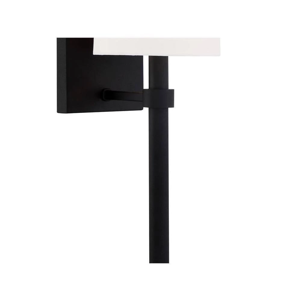 Bromley 1-Light Black Forged Sconce by Crystorama 7 Bromley 1-Light Black Forged Sconce by Crystorama - Image 5