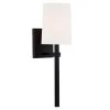 Bromley 1-Light Black Forged Sconce by Crystorama -Crystorama popular store black forged crystorama wall sconces bro 451 bf 64 1000
