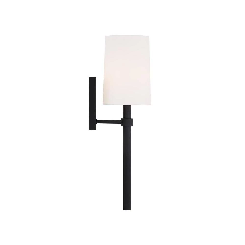 Bromley 1-Light Black Forged Sconce by Crystorama 9 Bromley 1-Light Black Forged Sconce by Crystorama - Image 7