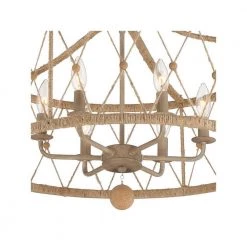 Brixton 6-Light Burnished Silver Chandelier by Crystorama -Crystorama popular store burnished silver crystorama chandeliers brx b7906 bs 44 1000