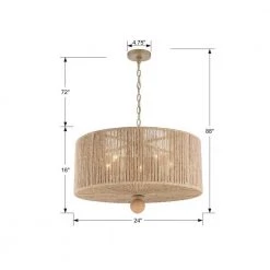 Jessa 5-Light Burnished Silver Pendant by Crystorama -Crystorama popular store burnished silver crystorama chandeliers jes b7105 bs 1f 1000