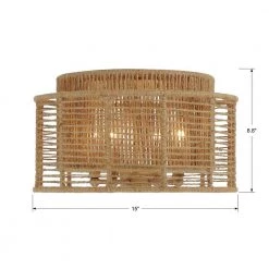 Jayna 14.9 in. 4-Light Burnished Silver Flush Mount by Crystorama -Crystorama popular store burnished silver crystorama flush mount lights jay a5000 bs 1f 1000