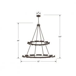 Dakota 33-Light Charcoal Bronze Standard Chandelier by Crystorama 13 Dakota 33-Light Charcoal Bronze Standard Chandelier by Crystorama -Crystorama popular store charcoal bronze crystorama chandeliers 9049 cz 44 1000