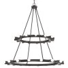 Dakota 33-Light Charcoal Bronze Standard Chandelier by Crystorama -Crystorama popular store charcoal bronze crystorama chandeliers 9049 cz 64 1000