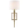 Clifton 1-Light Aged Brass Sconce by Crystorama -Crystorama popular store clifton crystorama wall sconces cli 231 ag 64 1000