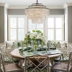 Brielle 4-Light Dark Bronze Capiz Chandelier by Crystorama -Crystorama popular store dark bronze crystorama chandeliers bri 3008 db 4f 1000