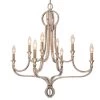 Garland 8-Light Distressed Twilight Standard Chandelier by Crystorama 2 Garland 8-Light Distressed Twilight Standard Chandelier by Crystorama -Crystorama popular store distressed twilight crystorama chandeliers 6768 dt 64 1000