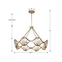 Quincy 8-Light Distressed Twilight Standard Chandelier by Crystorama -Crystorama popular store distressed twilight crystorama chandeliers qui 7628 dt 1f 1000