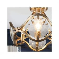 Quincy 16 in. 4-Light Distressed Twilight Flush Mount by Crystorama -Crystorama popular store distressed twilight crystorama flush mount lights qui 7624 dt 44 1000