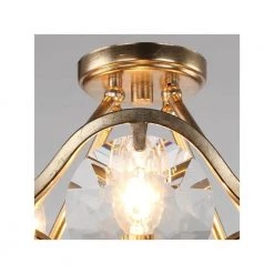 Quincy 16 in. 4-Light Distressed Twilight Flush Mount by Crystorama -Crystorama popular store distressed twilight crystorama flush mount lights qui 7624 dt 4f 1000