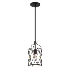 Zucca 1-Light English Bronze + Antique Gold Pendant by Crystorama -Crystorama popular store english bronze antique gold crystorama chandeliers zuc a9031 eb ga 4f 1000