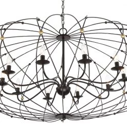 Zucca 10-Light English Bronze Plus Antique Gold Chandelier by Crystorama -Crystorama popular store english bronze antique gold crystorama chandeliers zuc a9039 eb ga 44 1000