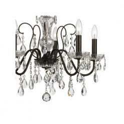 Butler 5-Light English Bronze Crystal Chandelier by Crystorama -Crystorama popular store english bronze crystorama chandeliers 3025 eb cl mwp 4f 1000