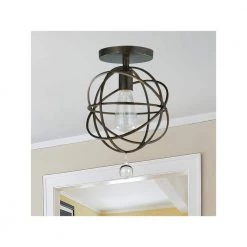 Solaris 1-Light English Bronze Pendant by Crystorama -Crystorama popular store english bronze crystorama chandeliers 9220 eb fa 1000