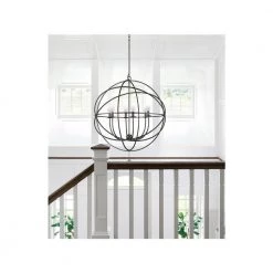 Solaris 6-Light English Bronze Bulb Chandelier by Crystorama 17 Solaris 6-Light English Bronze Bulb Chandelier by Crystorama -Crystorama popular store english bronze crystorama chandeliers 9228 eb 76 1000