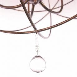 Solaris 6-Light English Bronze Bulb Chandelier by Crystorama 13 Solaris 6-Light English Bronze Bulb Chandelier by Crystorama -Crystorama popular store english bronze crystorama chandeliers 9228 eb c3 1000