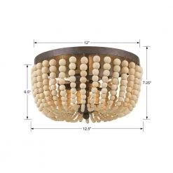 Rylee 12.5 in 3-Light Forged Bronze Flush Mount by Crystorama 11 Rylee 12.5 in 3-Light Forged Bronze Flush Mount by Crystorama -Crystorama popular store forged bronze crystorama flush mount lights 600 fb 44 1000