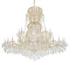 Maria Theresa 37-Light Gold Crystal Chandelier by Crystorama -Crystorama popular store gold crystorama chandeliers 4460 gd cl saq 64 1000