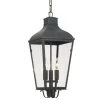 Dumont 3-Light Black Lantern Outdoor Chandelier by Crystorama -Crystorama popular store graphite crystorama outdoor chandeliers dum 9805 ge 64 1000