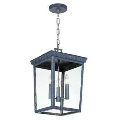 Belmont 3-Light Black Outdoor Pendant by Crystorama -Crystorama popular store graphite crystorama outdoor pendant lights bel a8065 ge c3 1000
