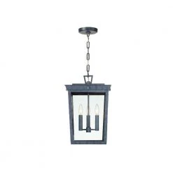 Belmont 3-Light Black Outdoor Pendant by Crystorama -Crystorama popular store graphite crystorama outdoor pendant lights bel a8065 ge fa 1000