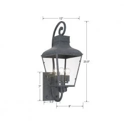 Crystorama popular store -Crystorama popular store graphite crystorama outdoor sconces dum 9803 ge e1 1000