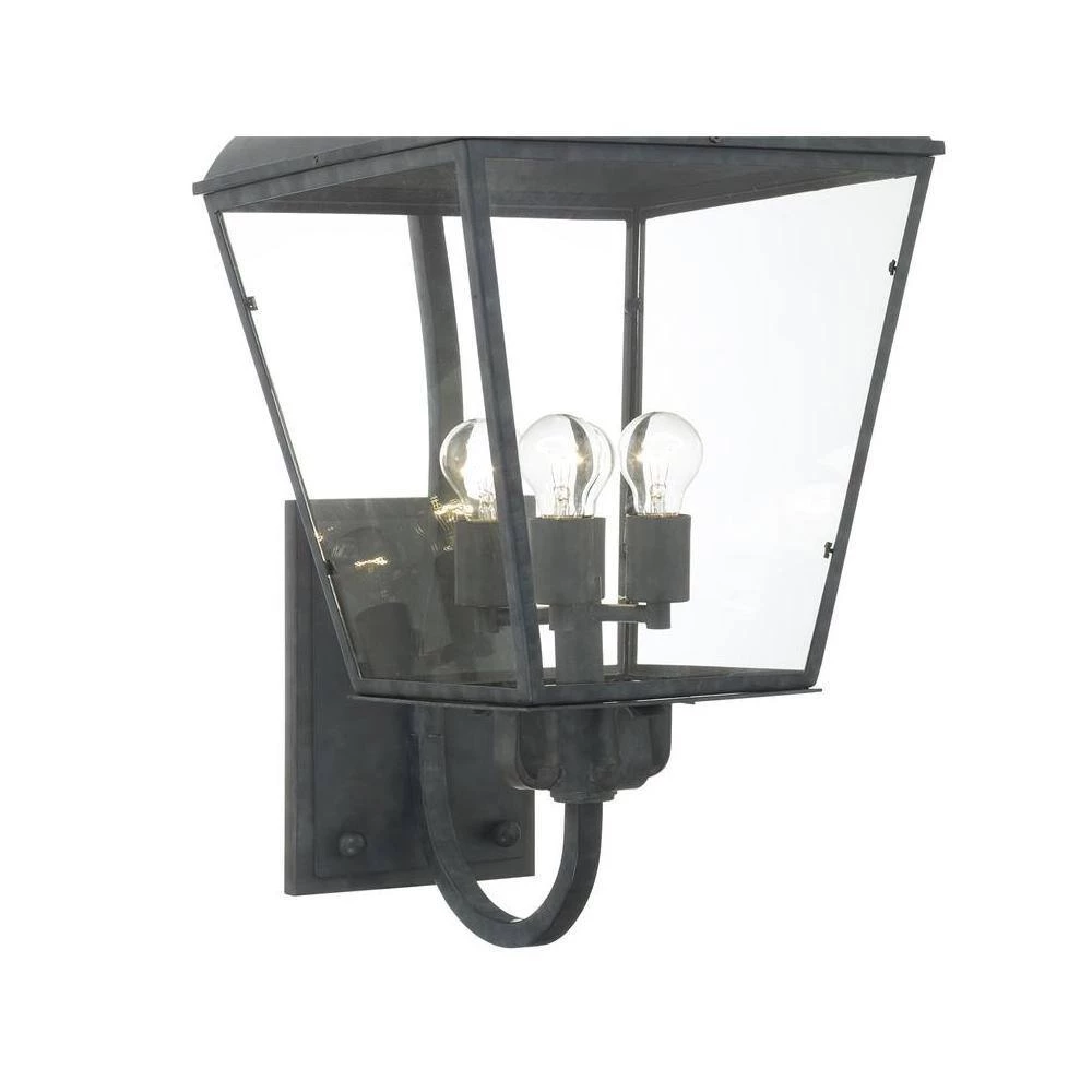 Dumont 4-Light Graphite Outdoor Sconce by Crystorama 6 Dumont 4-Light Graphite Outdoor Sconce by Crystorama - Image 4