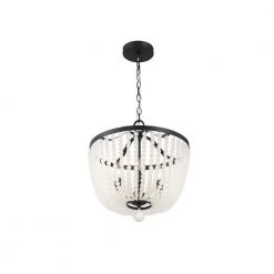 Rylee 4-Light Matte Black Chandelier by Crystorama 10 Rylee 4-Light Matte Black Chandelier by Crystorama -Crystorama popular store matte black crystorama chandeliers 604 mk fr 1f 1000
