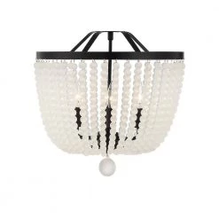 Rylee 4-Light Matte Black Chandelier by Crystorama 9 Rylee 4-Light Matte Black Chandelier by Crystorama -Crystorama popular store matte black crystorama chandeliers 604 mk fr 4f 1000
