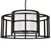 Hulton 5-Light Matte Black Shaded Chandelier with Silk Shade by Crystorama 2 Hulton 5-Light Matte Black Shaded Chandelier with Silk Shade by Crystorama -Crystorama popular store matte black crystorama chandeliers 9595 mk 64 1000