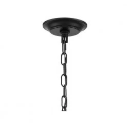 Bailey 8-Light Matte Black Standard Chandelier by Crystorama -Crystorama popular store matte black crystorama chandeliers bai a2108 mk 1f 1000
