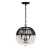 Duval 3-Light Matte Black Chandelier by Crystorama -Crystorama popular store matte black crystorama chandeliers duv 623 mk 64 1000