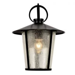 Andover 1-Light Matte Black Outdoor Sconce by Crystorama -Crystorama popular store matte black crystorama outdoor sconces and 9201 sd mk c3 1000