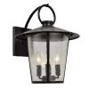 Andover 4-Light Matte Black Outdoor Sconce by Crystorama