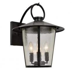 Andover 4-Light Matte Black Outdoor Sconce by Crystorama