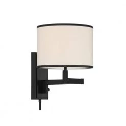 Madison 1-Light Matte Black Sconce by Crystorama 13 Madison 1-Light Matte Black Sconce by Crystorama -Crystorama popular store matte black crystorama wall sconces mad b4101 mk 44 1000