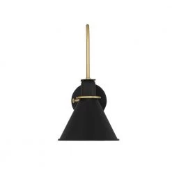 Medford 1-Light Matte Black Sconce by Crystorama -Crystorama popular store matte black crystorama wall sconces med b5501 mk 4f 1000