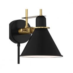 Medford 1-Light Matte Black Sconce by Crystorama -Crystorama popular store matte black crystorama wall sconces med b5501 mk fa 1000