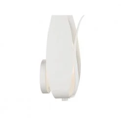 Broche 1-Light Matte White Sconce by Crystorama -Crystorama popular store matte white crystorama vanity lighting 511 mt 4f 1000