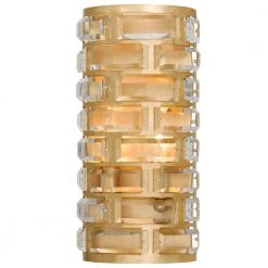 Meridian 4-Light Antique Gold Sconce by Crystorama