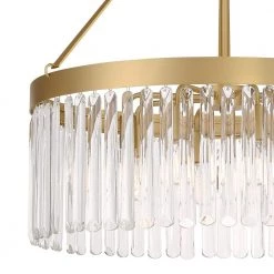 Emory 8-Light Modern Gold Chandelier by Crystorama -Crystorama popular store modern gold crystorama chandeliers emo 5406 mg 44 1000