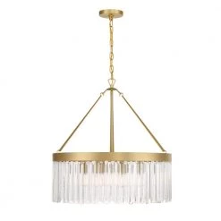 Emory 8-Light Modern Gold Chandelier by Crystorama -Crystorama popular store modern gold crystorama chandeliers emo 5406 mg 4f 1000