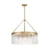 Emory 8-Light Modern Gold Chandelier by Crystorama -Crystorama popular store modern gold crystorama chandeliers emo 5406 mg 64 1000