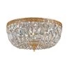 Ceiling Mount 12 in. 3-Light Olde Brass Flush Mount by Crystorama -Crystorama popular store olde brass crystorama flush mount lights 712 ob cl mwp 64 1000