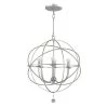 Solaris Collection 6-Light Olde Silver Orb Chandelier by Crystorama -Crystorama popular store olde silver crystorama chandeliers 9226 os 64 1000