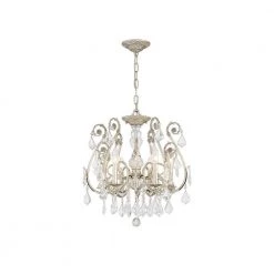 Regis 20 in. 6-Light Olde Silver Semi-Flush Mount by Crystorama 13 Regis 20 in. 6-Light Olde Silver Semi-Flush Mount by Crystorama -Crystorama popular store olde silver crystorama flush mount lights 5115 os cl mwp fa 1000